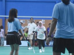 Muda dan Energik, Begini Keseruan Seto-Rezki Tunjukkan Kepiawaian Bermain Bulutangkis